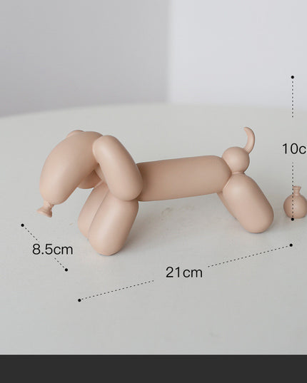 Wave Spectrum Balloon Dog Ornament Decoration