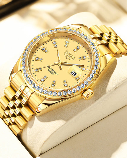 Big-dial Elegant Quartz Watch Domestically Produced Timepiece