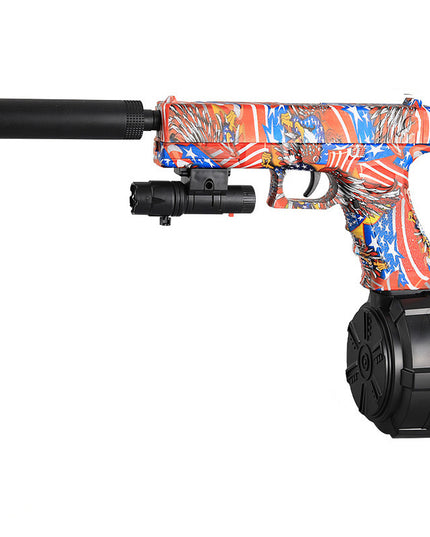 Toy Gun Electric Continuous Hair Crystal Boy Graffiti Gun