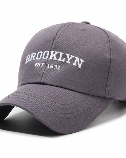 Embroidered Mens Sun-protective Baseball Cap