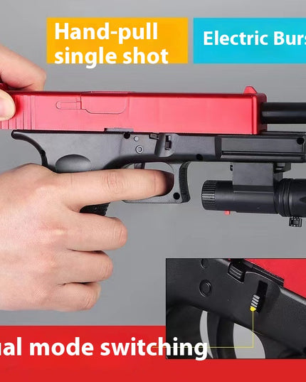 Toy Gun Electric Continuous Hair Crystal Boy Graffiti Gun