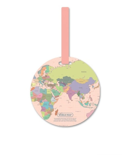 Luggage tag suitcase strap travel label boarding pass suitcase packing with cartoon tag tag shipping card