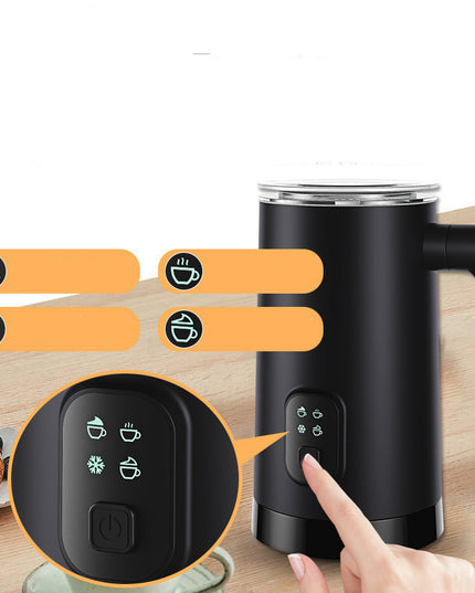 Home Automatic Stainless Steel Electric Hot And Cold Milk Whipping Machine Kitchen Gadgets