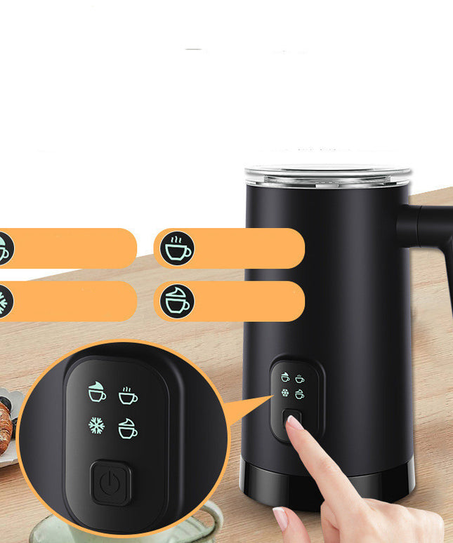 Home Automatic Stainless Steel Electric Hot And Cold Milk Whipping Machine Kitchen Gadgets