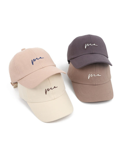 Embroidered Me Baseball Cap Boy's Hat Outdoor Leisure