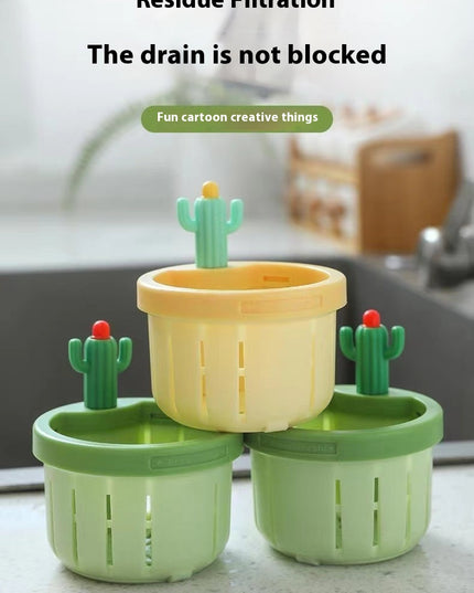 Cactus Sink Filter Basket Kitchen Innovative Filter Screen Kitchen Gadgets