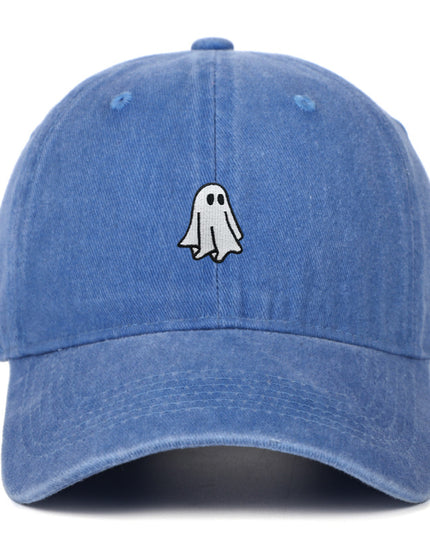 Washed Distressed Embroidered Baseball Cap For Casual Outdoor Sports