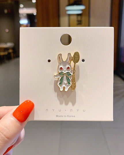 All-matching Accessories Cartoon Safety Pin Neckline Decorative Pin