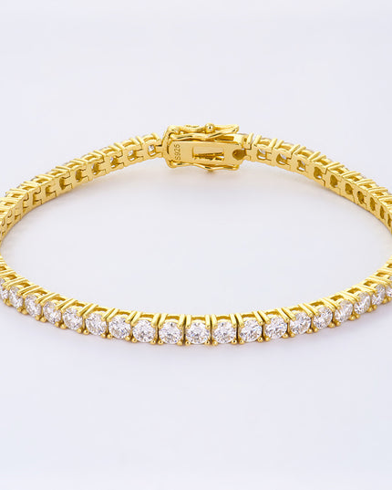 2-6mm Full Set Moissanite Girl S925 Silver Ao Advanced Design Bracelet