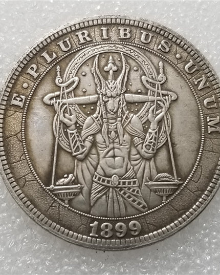 Brass Material Plated With Silver To Make Old Silver Coins