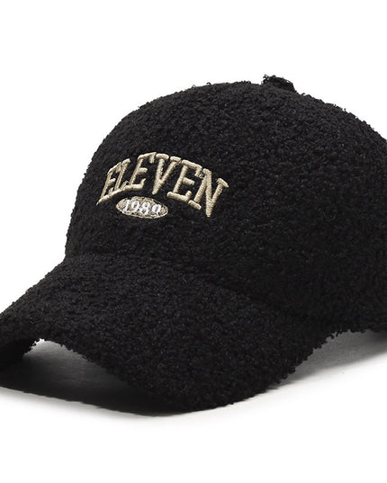 Winter Lambskin Thickened Warm Baseball Cap