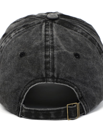 Love You Embroidered Hat Retro Distressed Soft Top