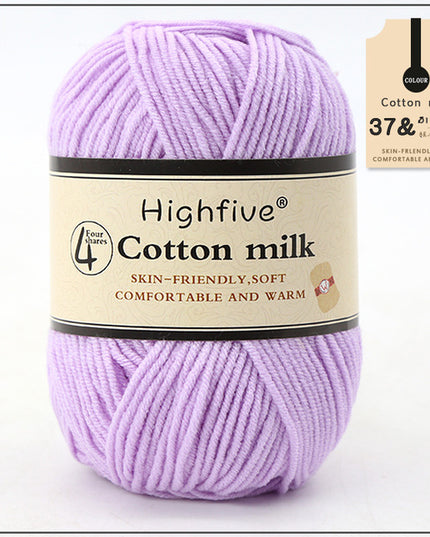 Milk Cotton Wool For Knitting Baby Crochet Yarn Wea