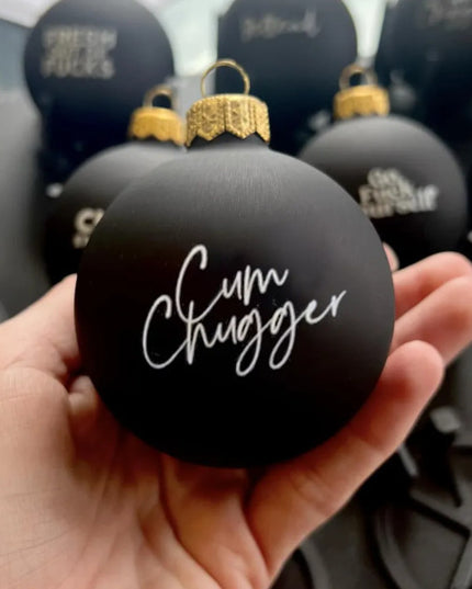 Funny Christmas Ornament Black Decorations
