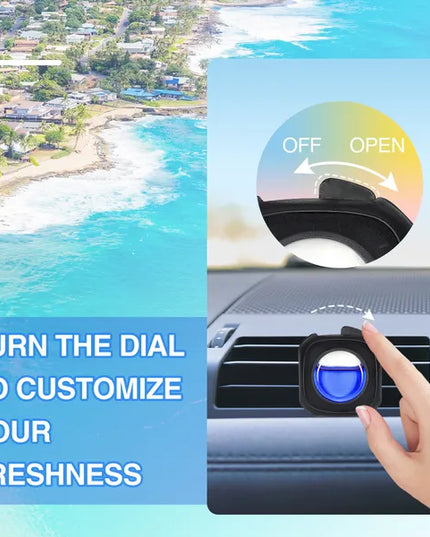 6 Scent 6 Clips Car New Car Scent Car Air Freshener Car Vent Clip, Long Lasting, 4ml Per Unit Safe Materials Easy To Use, Refresh Anytime