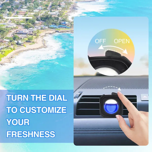 6 Scent 6 Clips Car New Car Scent Car Air Freshener Car Vent Clip, Long Lasting, 4ml Per Unit Safe Materials Easy To Use, Refresh Anytime