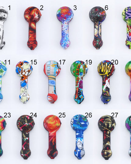 Silicone Tobacco Pipe Silica Gel Tube Silicone Pipe Europe And America