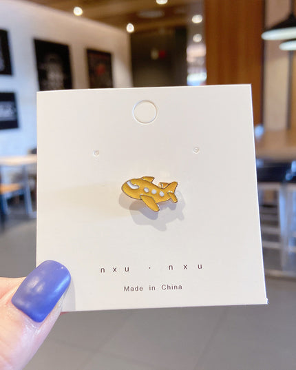 All-matching Accessories Cartoon Safety Pin Neckline Decorative Pin