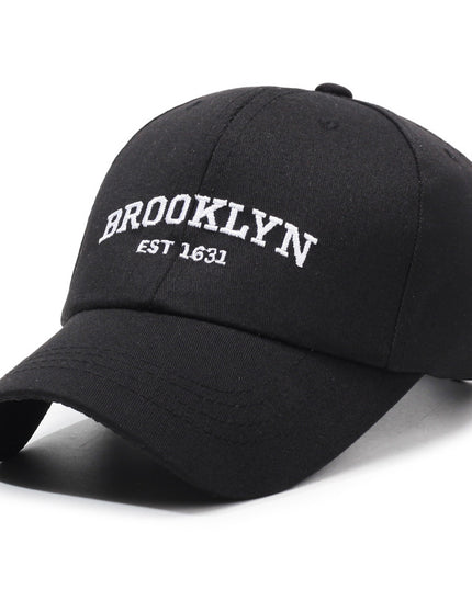 Embroidered Mens Sun-protective Baseball Cap
