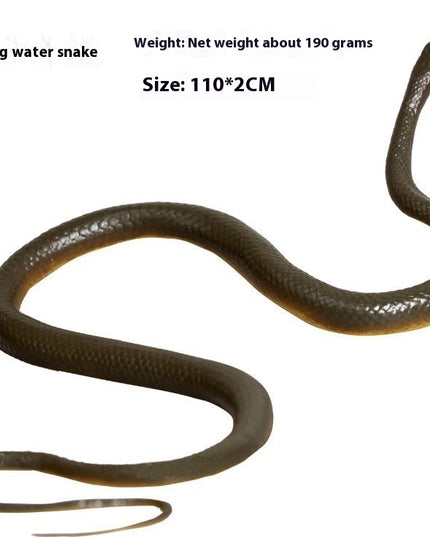 Whole Rubber Snake Chasing Props Golf Prank Toy