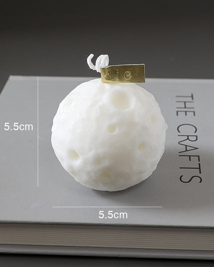 Bedroom Creative Moon Shape Scented Candles Ornaments