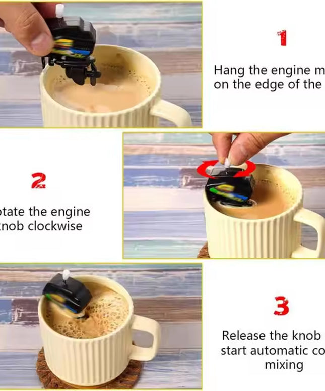 Novel Marine Engine Coffee Blender