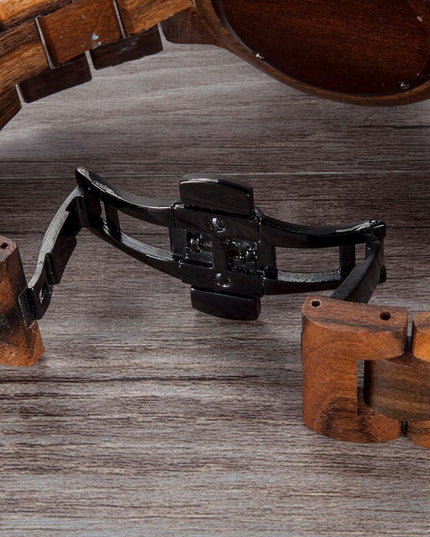 Wooden watch literary men's watch