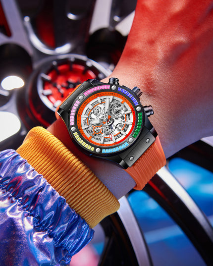 Men's Fashionable All-match Waterproof Multi-functional Quartz Watch