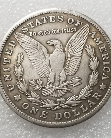 Brass Material Plated With Silver To Make Old Silver Coins