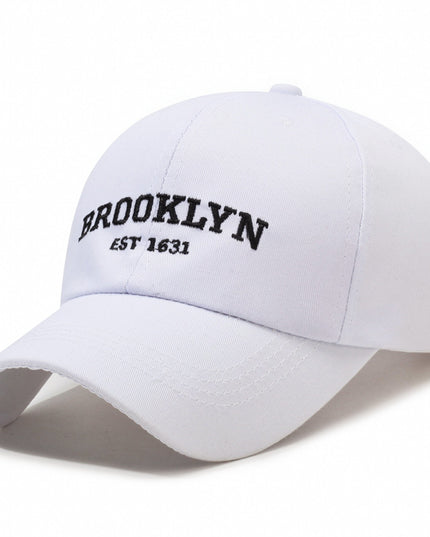 Embroidered Mens Sun-protective Baseball Cap