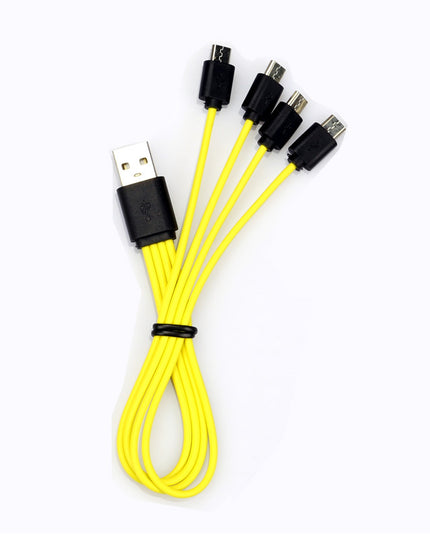 No.5 USB Rechargeable Lithium Battery 1.5V Four Sections  One Drag Four Charging Cable Set