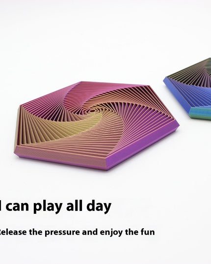 Hexagon Fidget Toy 3D Printing Toy