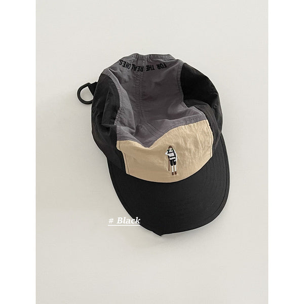 American Style Retro Fashion Brand Contrast Color Fast-drying Five-piece Hat