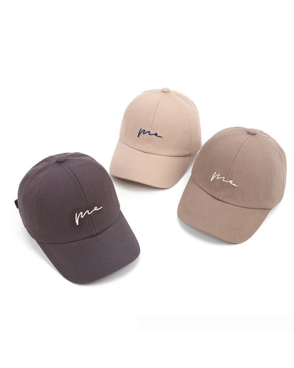 Embroidered Me Baseball Cap Boy's Hat Outdoor Leisure