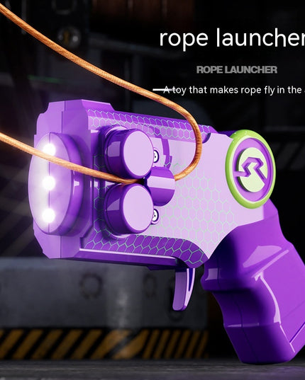 Gun Rope Launcher With Light Rope Radish Gun