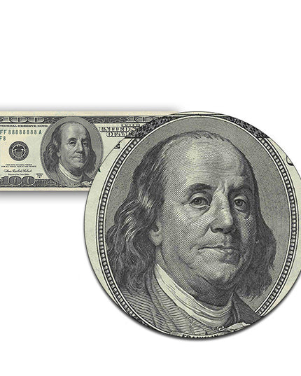 100 dollars dollar poster