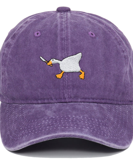 Funny Embroidery Baseball Cap Men Women Trendy All-match