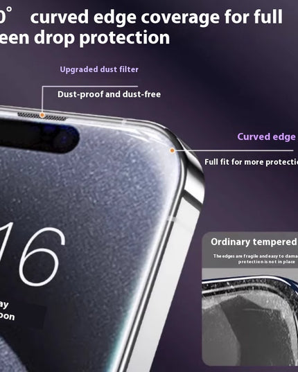 New Dust-free Mobile Phone Screen Protector