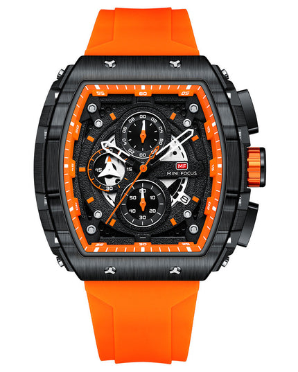 Outdoor Style Tonneau Men's Watch