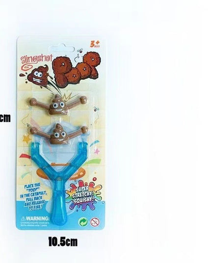 Creative Toy Poop Catapult Slingshot Prank Children Boy Girl Toy
