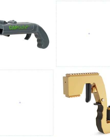 Can Openers Spring Catapult Launcher Gun Shape Bar Tool Drink Opening Shooter Beer Bottle Opener Creative