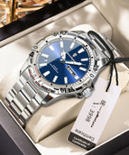 Silver Case Blue