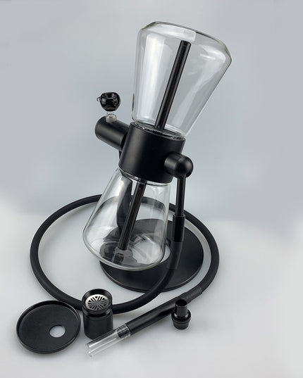 Hourglass Type Rotary Gravity Hookah