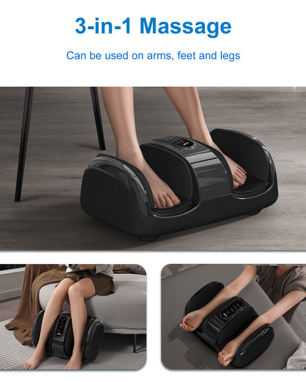 CJ Viral HB5006 Automatic Foot Massager With Heat Multi-Function Leg And Feet Massage Machine For Home Use