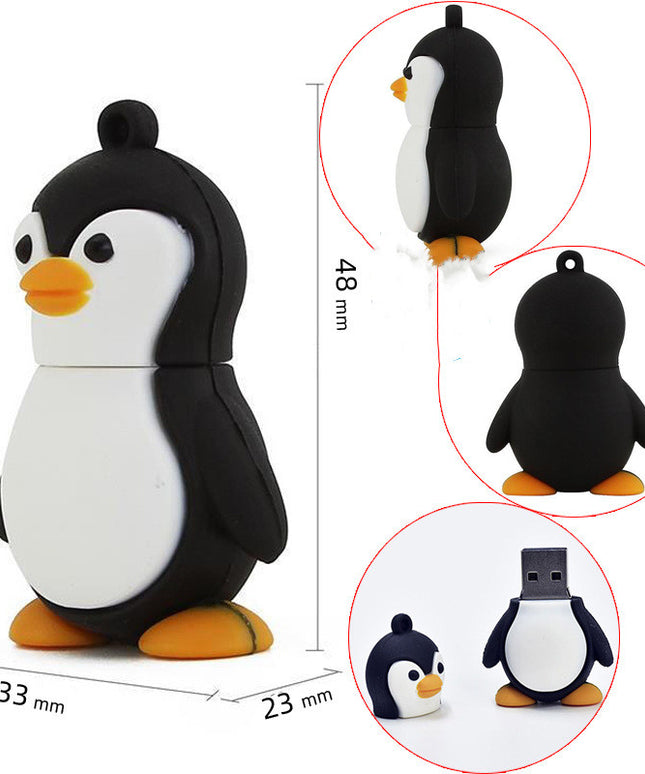 Cartoon Penguin USB Drive 30