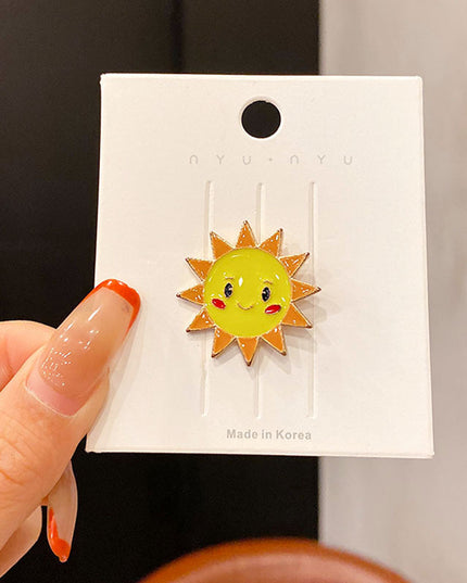 All-matching Accessories Cartoon Safety Pin Neckline Decorative Pin