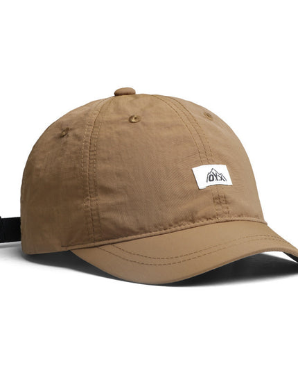 Simple Versatile American Retro Short-brim Cap