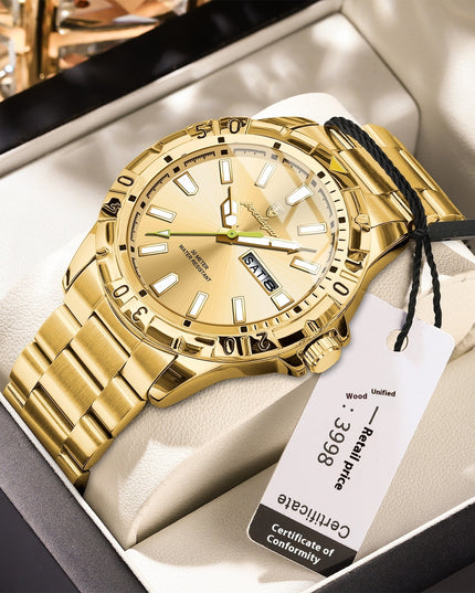 Swiss Brand Waterproof Fashion New Men's Super Strong Luminous Watch