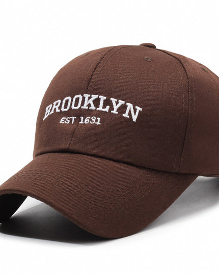 Embroidered Mens Sun-protective Baseball Cap