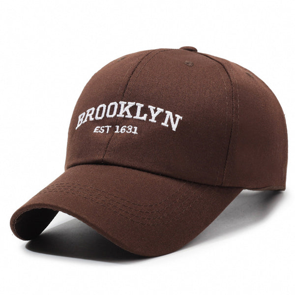 Embroidered Mens Sun-protective Baseball Cap